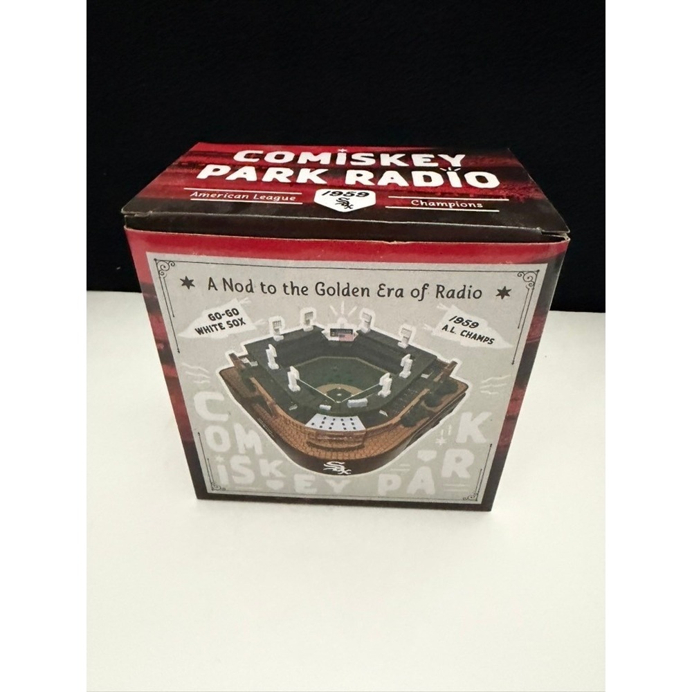 Chicago White Sox Comiskey Park 1959 World Series Replica AM/FM Radio in Box